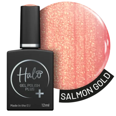 Halo Gel Polish Plus 12ml Salmon Gold